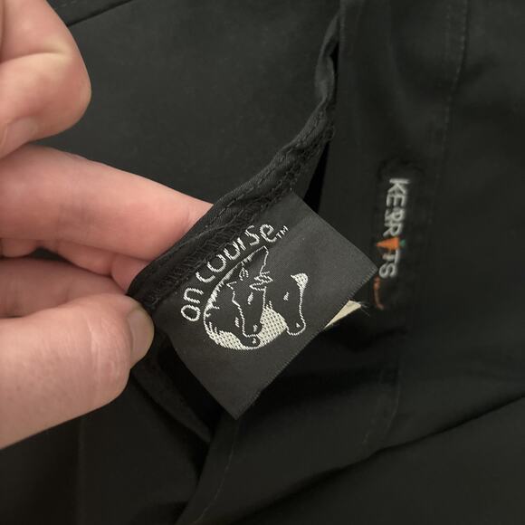 Vintage Kerrits Sherpa Fleece Lined Sweater Jacket Made In USA Full Zip Men Sz L - Picture 2 of 10